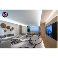 Meubles de suite d'hôtel en bois massif de qualité supérieure, personnalisés pour les hôtels cinq étoiles et les projets d'ingénierie de resorts de luxe