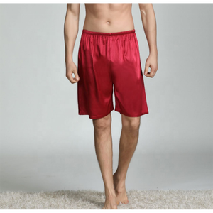 Gran oferta de verano para <span class=keywords><strong>hombre</strong></span>, ropa de dormir de satén de seda, pantalones y pijamas personalizados de fábrica baratos para <span class=keywords><strong>hombre</strong></span> - Product Image 2