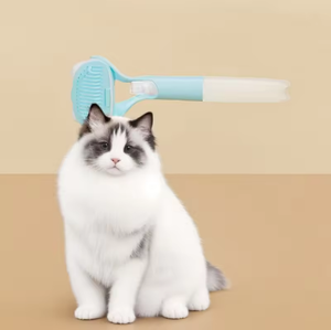 Cepillo de Silicona Suave para Baño de Mascotas con Boquilla 3 en 1, Cepillo Multifuncional de Silicona para Perros, Herramienta Portátil de Aseo para Mascotas - Product Image 4