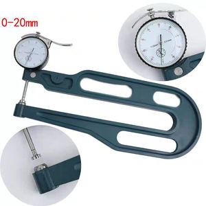 เกจวัดความหนาแบบเข็มขนาดใหญ่ 20 มม. x 270 มม. เกจวัดความหนาแบบกลไกความแม่นยำสูง เครื่องมือวัดแบบเข็ม - Product Image 6