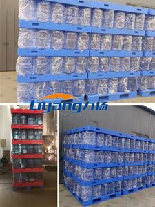 Estante de paleta de plástico para botellas de agua de 19L para transporte de almacén de almacenamiento - Product Image 3
