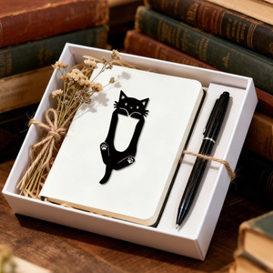 <span class=keywords><strong>Segnalibro</strong></span> in Stile Cartone Animato a Tema Gatto in Acrilico Riutilizzabile, Supporto per Libri, Scheda per Annotazioni, per Attività Promozionali - Product Image 5