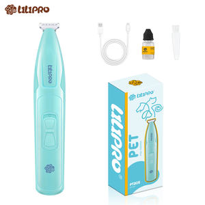 Tondeuse électrique professionnelle LILIPRO PT205 à 2 vitesses pour animaux de compagnie, silencieuse, rechargeable, tondeuse à poils pour oreilles et pattes de <span class=keywords><strong>chien</strong></span>, tondeuse sans fil pour pattes de chat - Product Image 1