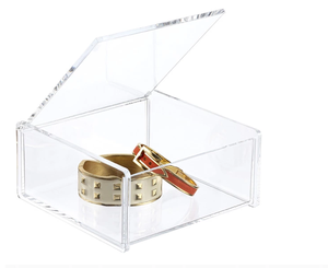 Large small acrylic display box clear custom made