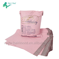 Sac d'expédition Express imprimé personnalisé, enveloppe Poly mail en plastique, sac de courrier rose, sac de courrier pour vêtements, sac de courrier d'expédition