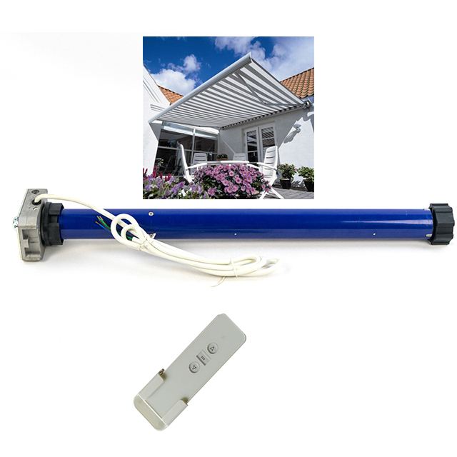 Electric Awnings Tubular Motor with Remote Control Motor Tubular