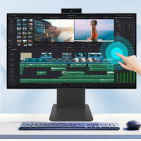 2025 Nuevo diseño Computadora de escritorio ultradelgada 16GB RAM 512GB SSD PC todo en uno para estudio de diseño y trabajo gráfico