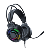 Casque de jeu filaire supra-auriculaire X24 RGB Dynamic AAC avec haut-parleurs de 50 mm pour PC – Meilleur prix