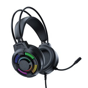 Casque de jeu RGB à prix imbattable, casque filaire supra-auriculaire avec haut-parleurs de 50 mm, casque <span class=keywords><strong>gamer</strong></span> pour <span class=keywords><strong>PC</strong></span> - Product Image 4