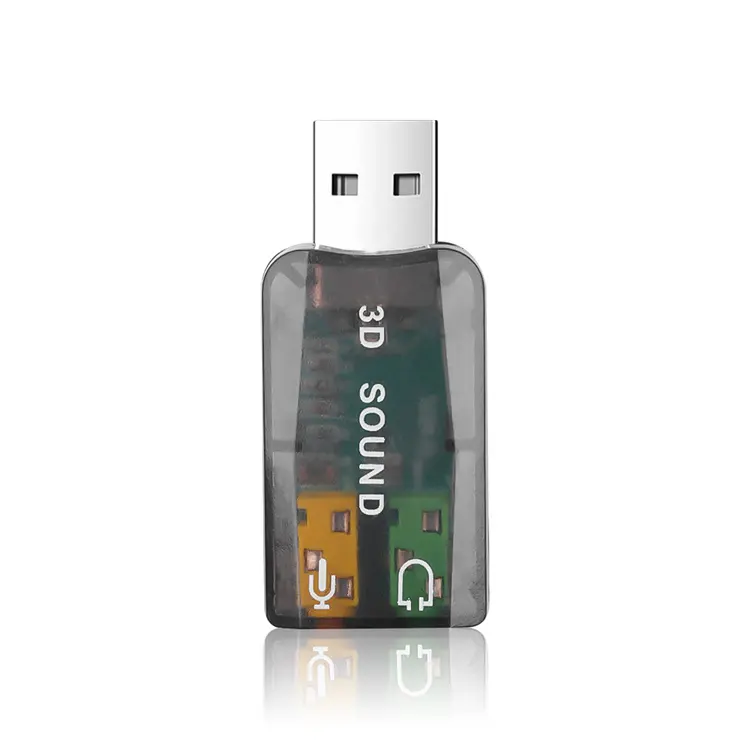 Bộ Chuyển Đổi Thẻ Âm Thanh Nổi USB 5.1 (Tương Thích Với Windows 7)