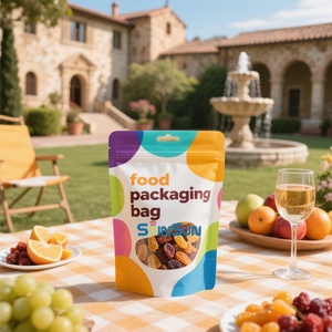 Custom Digital Printed Low MOQ Recyclable Plastic Reusable Stand up Pouch Seal <b>Bag</b> Food Packaging Zipper Lock <b>Bag</b> for Pet Food - Product Image 1