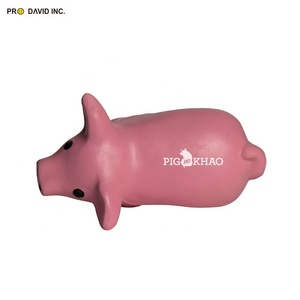Eco-friendly PU Pig Shape Exercise Toy with Custom logo PU <b>Squeeze</b> Foam Toy Stress <b>Ball</b> - Product Image 2