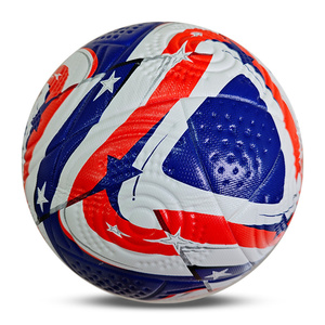 Ballon de football en cuir PU à quatre panneaux pour la Coupe du Monde 2026 États-Unis-Canada-Mexique - Product Image 5