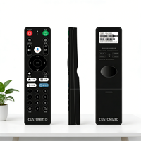 Télécommande vocale de remplacement OEM ODM avec code fixe pour téléviseur intelligent