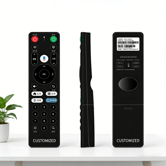 OEM ODM Replacement Voice Remote Control with Fixed Code for Smart TV Television Controller