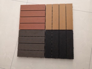بلاط خارجي مركب حديث مقاوم للماء بنظام التعشيق للشرفات في الشقق والفلل - Product Image 3