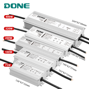 Thay Đổi Độ Sáng <span class=keywords><strong>LED</strong></span> Ánh Sáng Biến Áp 5-Năm Bảo Hành 30W 600W DC 48V 36V 24V 12V Chuyển Đổi Cung Cấp Điện Chống Thấm Nước Nhẹ Lũ Lụt Đèn Điều Khiển - Product Image 1
