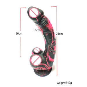 Sıvı silikon çok renkli yumuşak erkek büyük gerçekçi Penis kadın Masturbator <span class=keywords><strong>Pussy</strong></span> vajina oyuncak yetişkin seks yapay Penis kadınlar için - Product Image 2