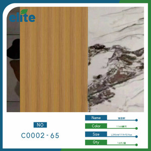Pannello decorativo di Design geometrico moderno 295x179x09cm per la finitura della parete interna bagno sala da pranzo Design grafico - Product Image 1