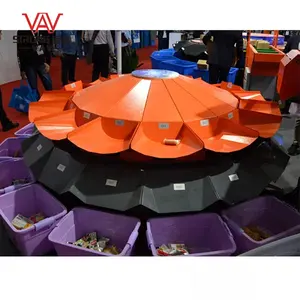 Mesin Sortir Garis Turntable Jalur Konveyor Sorter