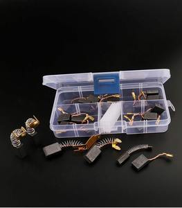 Kit de balais de rechange en carbone pour outils électriques : meuleuse d'angle, scie <span class=keywords><strong>circulaire</strong></span>, marteau perforateur, moteur électrique - Product Image 5