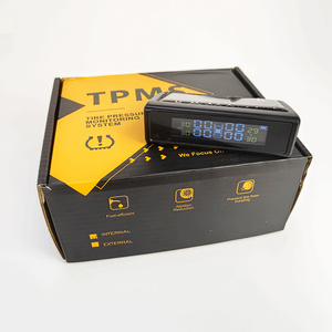 Chất lượng cao kỹ thuật số không dây năng lượng mặt trời <span class=keywords><strong>TPMS</strong></span> Xe áp suất lốp Màn hình hệ thống báo động cảm biến nội bộ IP67 đánh giá phổ đồ đạc - Product Image 6