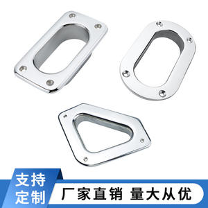 Guide-câbles en acier inoxydable, trous ovales et triangulaires pour cordes, quincaillerie marine pour treuils d'ancre de yacht, acier inoxydable de qualité marine 316 - Product Image 3