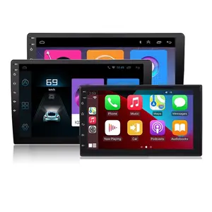 7 "9" 10 "Android Touch Screen GPS Wifi Carplay Rádio Sistema de Navegação Áudio Auto Eletrônica Video Car DVD Player Monitor 12V