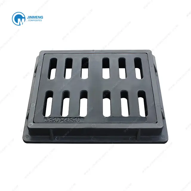 Полимерная Стекловолоконная тротуарная решетка, композитный материал en124, крышка люка