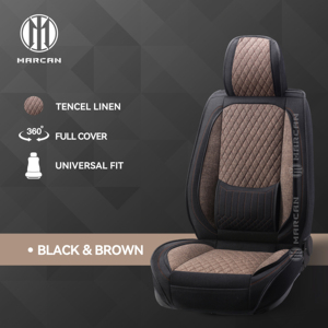 Protections de siège respirantes en Tencel par Marcan, coussin matelassé en lin quatre saisons pour Mercedes-Benz - Product Image 3