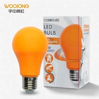 Woojong 2021 Non toxique 220-240V EMC LED ampoule moustique tueur lampe B22/E27/E26 Base corps en plastique efficace répulsif