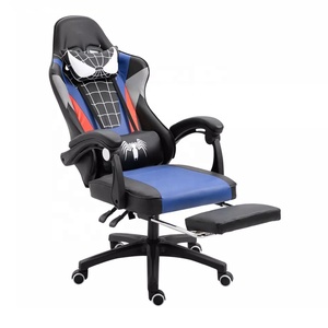 Chaise <span class=keywords><strong>de</strong></span> jeu <span class=keywords><strong>Spiderman</strong></span> Tan Rpg Usa avec moteur vibrant, station <span class=keywords><strong>de</strong></span> jeu pour 3 moniteurs, 180 degrés, chaise <span class=keywords><strong>de</strong></span> jeu <span class=keywords><strong>Spiderman</strong></span> avec Spider Man - Product Image 4