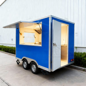 Remolque <span class=keywords><strong>de</strong></span> Comida Callejera Personalizado, Carrito Comercial para Hamburguesas, Hot Dogs, Pizza, Camión <span class=keywords><strong>de</strong></span> Comida Móvil con Cocina Completa, Dulces - Product Image 4