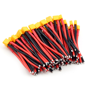 OEM RC LiPo Batterie FPV <span class=keywords><strong>Turnigy</strong></span>/Zippy XT30 Amass Plug XT-30 connecteurs mâles Câble avec 14awg 9cm Fil de Silicone - Product Image 2