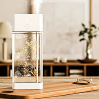 Diffuseur d'arômes, diffuseur d'huiles essentielles, cinq modes de pulvérisation, bouteille de 280 ml, lumière ambiante respirante, vente en gros d'usine, logo personnalisé B2B