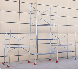 Giàn giáo di động cho xây dựng khung mạ kẽm hệ thống giàn giáo gấp di động - Product Image 6