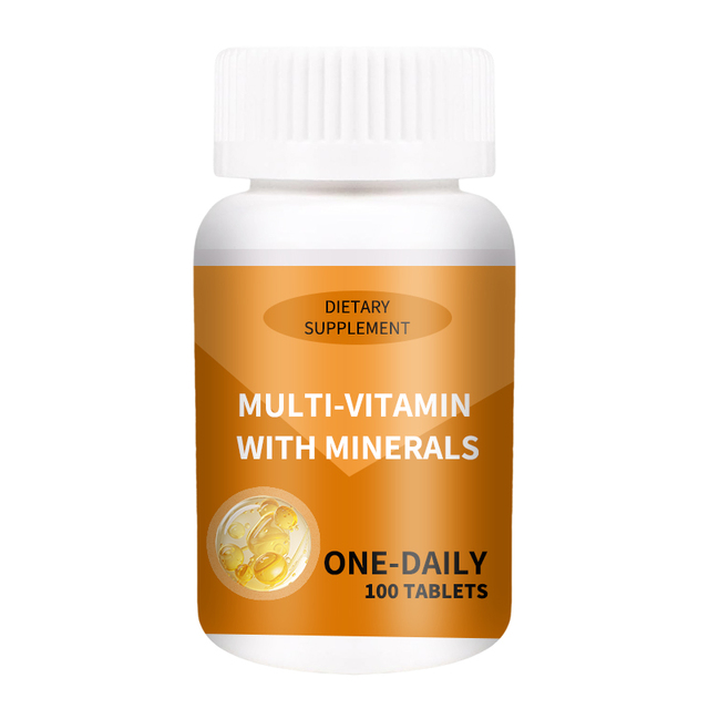 Customized Formula Multi-vitamin with Minerals Tablets Dietary Supplement Manufacturer in China