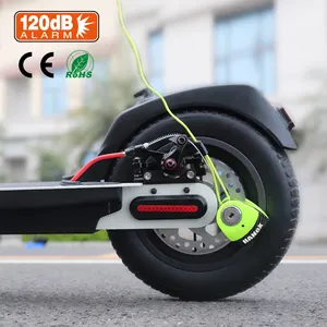 Trava de fabricação profissional, motocicleta scooter, mecanismo de travamento para baixo, scooter eletrônico para trava a disco