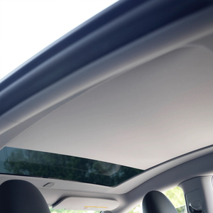 Parasol Eléctrico de PVC para Tesla Model Y Juniper 2025 2026, Cortina de Techo con Control por Voz y Luz Ambiental, Ajuste Perfecto, Nuevo y Mejorado - Product Image 2