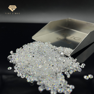 Price Per Carat Wholesale 0.1carat Melee Lab Grown <strong>Diamond</strong> 3.0mm <strong>Loose</strong> CVD Lab <strong>Diamond</strong> DEF Color VVS-VS - Product Image 1