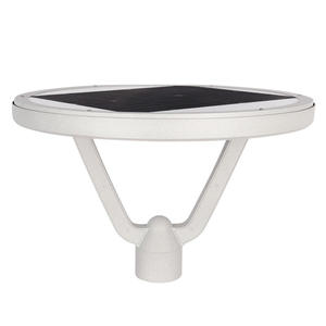 Lampe solaire LED de jardin de rue en alliage d'aluminium imperméable IP65, UFO, capteur de mouvement intelligent, haute luminosité, contrôle sans fil - Product Image 3