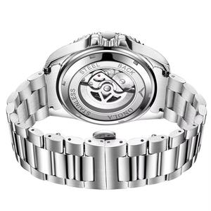 Reloj Drioshipping para Hombre, Nuevo Reloj de Acero de Moda, Reloj Automático de Lujo con Diamantes para Hombre - Product Image 6