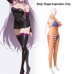 ชุดบอดี้สูทซิลิโคน รูปร่างโค้งเว้าเหมือนจริง สำหรับคอสเพลย์ ครอสเดรสเซอร์ และผู้ที่ต้องการปรับรูปร่างเป็นแบบผู้หญิง - Product Image 1