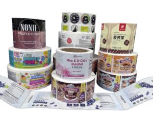 Autocollant en vinyle auto-adhésif étanche à prix d'usine, carré, <span class=keywords><strong>de</strong></span> qualité médicale, impression personnalisée, emballage <span class=keywords><strong>de</strong></span> médicaments, petit MOQ, stérile - Product Image 6