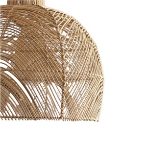 Elegant Handcrafted Industrial European Bamboo/Rattan Lamp Covers Handmade Lampshade Decorative <b>Lighting</b> <b>Accessories</b> Custom Home - Product Image 3