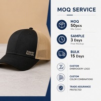 Gorra Trucker Vintage Personalizada, Malla Transpirable, 6 Paneles, Ajustable, para Exteriores, Fabricante, Venta al Por Mayor, MOQ Bajo