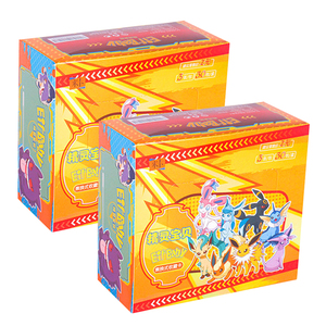 Fan Art ELF Baby Origin đơn giản hóa sản phẩm pokeoned của Trung Quốc eevee TCG giao dịch thu thập thẻ trò chơi Booster Pack hộp quà tặng trong kho - Product Image 1