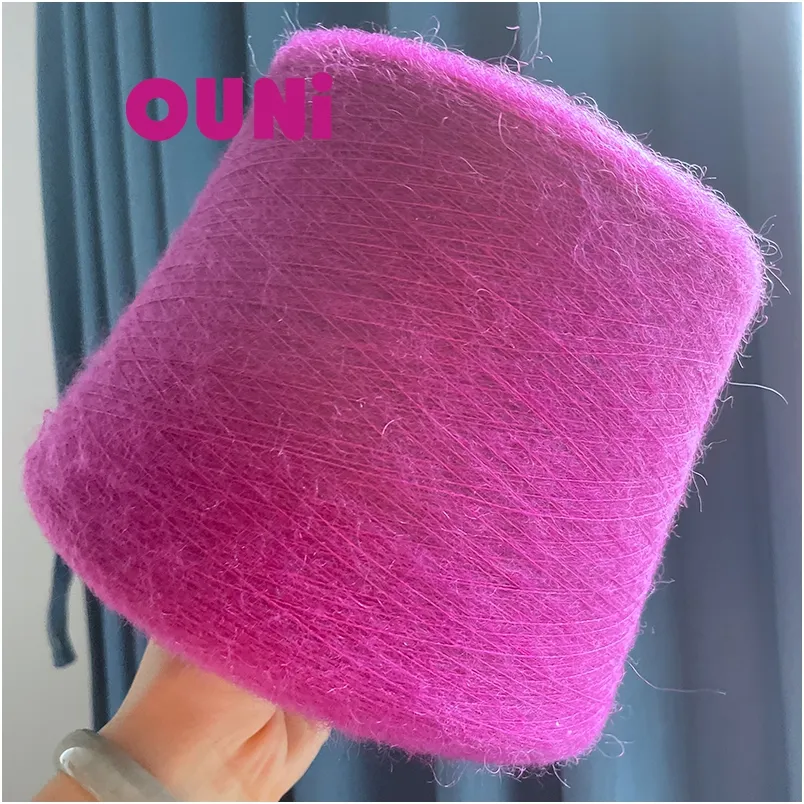 Hot Selling Competitive Factory Price 32% Africa kid mohair super smooth puffy nylon Knitting Mohair Brushed Knitting Yarn