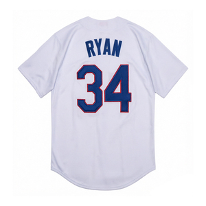 Maillots de baseball vintage pour hommes, style cousu, 7 Ivan Rodriguez, 34 <span class=keywords><strong>Nolan</strong></span> <span class=keywords><strong>Ryan</strong></span>, tailles S-3XL - Product Image 4