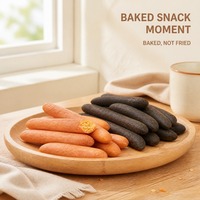 Bâtonnets de fromage 50g, biscuits cuits tranchés, non frits, riches en fibres, 0 gras trans, faible teneur en sel, vente en gros, durée de conservation 9 mois